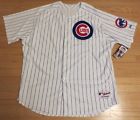 196 NEW Majestic Chicago Cubs White Authentic Jersey Size 56 3XL XXXL