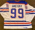 VTG CCM Wayne Gretzky Edmonton Oilers Jersey XL