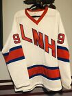 REAL CLOUTIER 9 TRIMARK RARE LNH NHL ALL STAR JERSEY WHA CANADA SABRES NORDIQUES