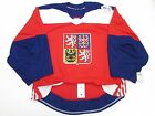 CZECH REPUBLIC RED WORLD CUP OF HOCKEY TEAM ISSUED ADIDAS JERSEY GOALIE CUT 58