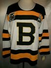 Bobby Orr Boston Bruins White  Black 75th Anniversary CCM NHL Jersey Large