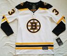 NWT Authentic Boston Bruins 33 Zdeno Chara Fanatics White Jersey Womens Medium