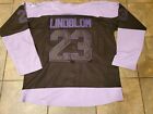 OSKAR LINDBLOM custom Hockey Fights Cancer PHILADELPHIA FLYERS jersey Size XL