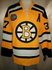 Patrice Bergeron Boston Bruins Yellow 2010 Winter Classic CCM NHL Jersey Large