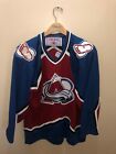 Vintage Colorado Avalanche CCM Hockey NHL Jersey Sz L