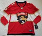 NWT NHL Florida Panthers 11 Jonathan Huberdeau Fanatics Red Jersey Womens XL