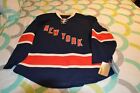New York Rangers Reebok Edge Authentic Alternate Jersey Size 50 NWT