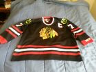 CCM Vintage Jersey Chicago Blackhawks Chris Chelios Size L 52