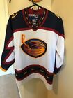 RARE VINTAGE CCM ATLANTA THRASHERS JERSEY SIZE YOUTH L SEWN ON NHL HOCKEY