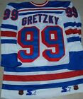 New York Rangers Wayne Gretzky Authentic Game Jersey w double starter tags