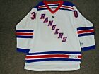 NHL New York Rangers Henrik Lundqvist 30 Youth L XL White Jersey