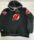 Majestic New Jersey Devils hoodie Mens M sweatshirt NHL Hockey pullover Eastern
