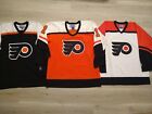 Bernie Parent Jersey Lot Of 3 Philadelphia Flyers Starter