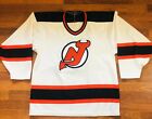 90s Vintage New Jersey Devils Team NHL Maska Air knit Hockey Jersey Mens Medium