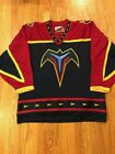 ATLANTA THRASHERS HOCKEY JERSEY NHL XL NWOT PRO PLAYER MAROON BLUE YELLOW JETS