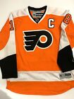 Mens XLarge Reebok NHL Philadelphia Flyers Jersey 18 Mike Richards