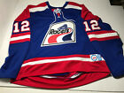 OFFICAL WHA PAT STAPLETON INDIANAPOLIS RACERS RETRO HOCKEY JERSEY XL
