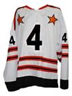 Custom Name  All Star Retro Hockey Jersey New White Bobby Orr Any Size