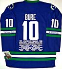 NWT PAVEL BURE RUSSIAN ROCKET VANCOUVER CANUCKS NHL CAREER STATS AWARDS JERSEY