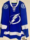 Reebok Authentic NHL Jersey Tampa Bay Lightning Team Blue sz 56