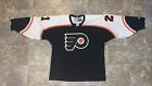 Vintage CCM NHL Philadelphia Flyers Peter Forsberg 21 Hockey Jersey Sz L Mint