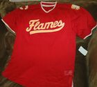 Rare Jim Craig Atlanta Calgary Flames heritage jersey mens large New w tags