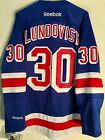 Reebok Premier NHL Jersey New York Rangers Henrik Lundqvist Blue sz XL