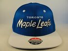 Toronto Maple Leafs NHL Zephyr Snapback Hat Cap Blue White