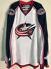 Reebok Authentic NHL Jersey Columbus Blue Jackets Team White sz 60