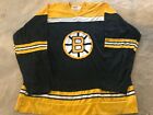Vintage BOSTON BRUINS Jersey LG Rawlings Dureen 1970s 1980s Large