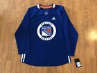 Henrik Lundqvist New York Rangers Adidas Practice Jersey sz 50 Medium NWT