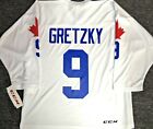 MEN SMALL WAYNE GRETZKY COMMEMORATIVE 78 TEAM CANADA WORLD JR CCM HOCKEY JERSEY