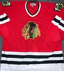 Chicago Blackhawks Rare CCM Center Ice pre nike size 52 Red Vintage Jersey