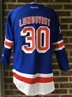 Reebok New York Rangers Henrik Lundqvist Jersey Youth Size L XL