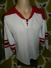 blank ARIZONA COYOTES colors mesh lace up lacer hockey jersey men small Flo Knit