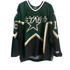Brett Hull Dallas Stars jersey Mens XXL Green Star Made in Canada PRO PLAYER