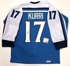 JARI KURRI SIGNED FINLAND OLYMPICS AUTHENTIC JERSEY PSA DNA AUTHENTICATED OILERS