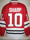 10 PATRICK SHARP CHICAGO BLACKHAWKS NHL CCM REEBOK ICE HOCKEY JERSEY SIZE 48