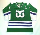 Gordie Howe Hartford Whalers Jersey Size Small Home Green