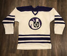 RARE VINTAGE CLEVELAND CRUSADERS World HOCKEY JERSEY WHA Pro Joy Large New Old