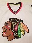Chicago Blackhawks Patrick Kane Authentic Reebok Jersey Road White Size 6