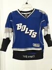 Tampa Bay Lightning Bolts Alternate NHL Hockey Jersey Signed Size S M Reebok
