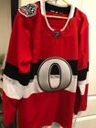 AUTHENTIC Ottawa Senators Red 100 Classic Authentic Adidas Adizero Jersey 56
