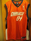 Charlotte Bobcats 2004 Reebok PROMOTIONAL Jersey Shirt Large Orange