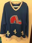 Quebec Nordiques 1986 87 Greg Malone Game Worn Jersey