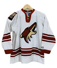 Arizona Coyotes Stitched CCM White Youth XL Womens Small Jersey