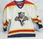 Vintage Florida Panthers NHL White Starter Hockey Jersey Mens Size Large