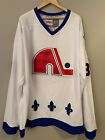 CCM Vintage Quebec Nordiques Jersey Bobby Boucher Sandler