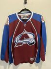 Colorado Avalanche Jersey XXL Reebok Maroon Blue Official Licensed Jersey
