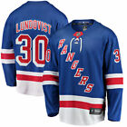 Mens NewYork Rangers Henrik Lundqvist Fanatics Brand BreakawayPlayer JERSEY XL